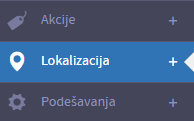 Pristup modulu lokalizacija